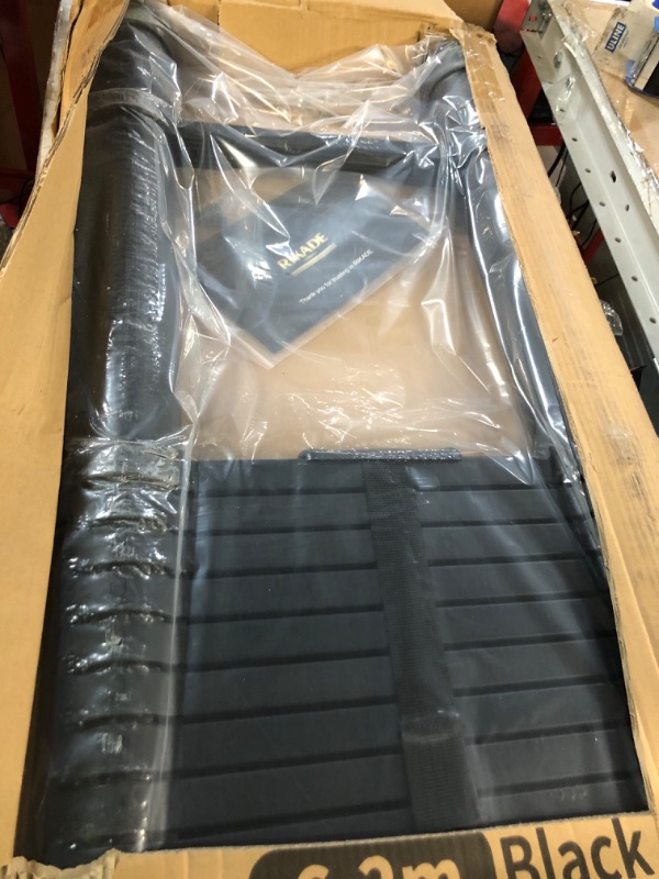 Photo 1 of **NEW** BLACK Telescopic Ladder, 20.3FT RIKADE Aluminum Telescoping Ladder