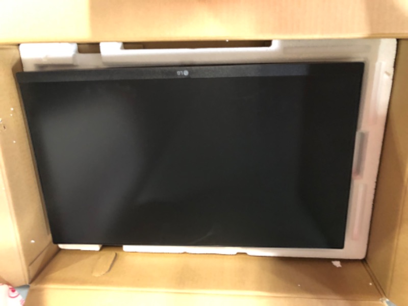 Photo 2 of LG FHD 24-Inch Computer Monitor 24MP400-B, IPS with AMD FreeSync, Black Tilt