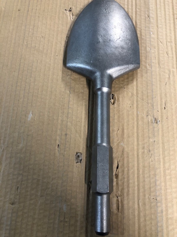 Photo 3 of (minor damage) Clay Spade Bit for Demolition Hammer, A-KARCK 1-1/8" Hex Shank Asphalt Cutter Chisel 17.25" Long,