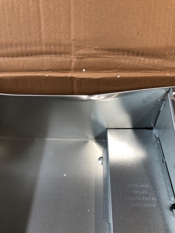 Photo 4 of (damaged) Broan-NuTone F404204 Range Hood, 42-Inch, Stainless Steel & Ventline V2262-50 Bath Ceiling Fan Non-Lighted - Full Assembly