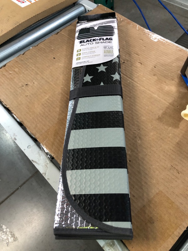 Photo 3 of BDK American Flag Windshield Sunshade **LOOKS BRAND NEW**