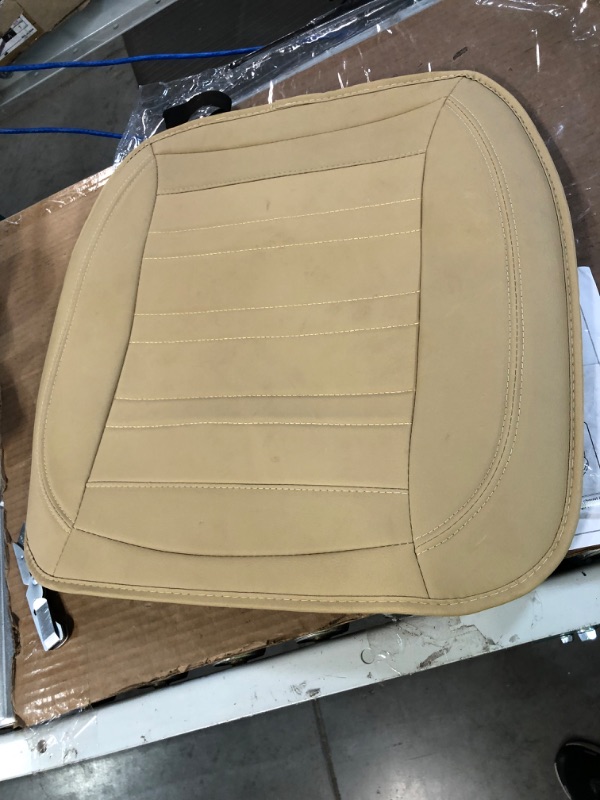 Photo 3 of Motor Trend Beige Faux Leather  Car Seat Cover