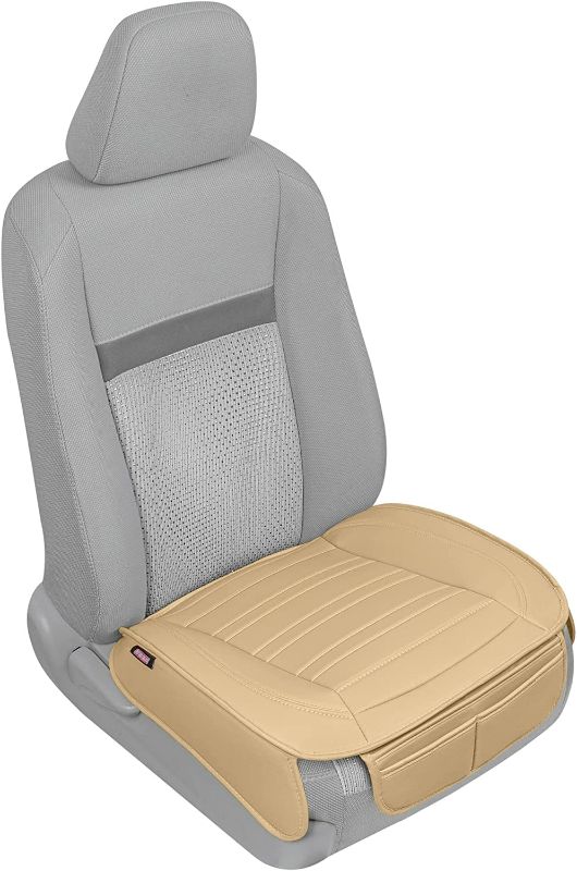 Photo 1 of Motor Trend Beige Faux Leather  Car Seat Cover