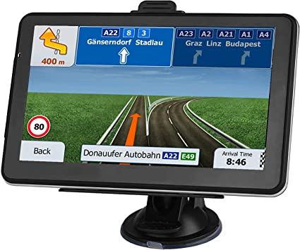 Photo 4 of GPS Navigation for Car, Latest 2023 Map 7 inch Touch Screen Car GPS 256-8GB, Voice Turn Direction Guidance