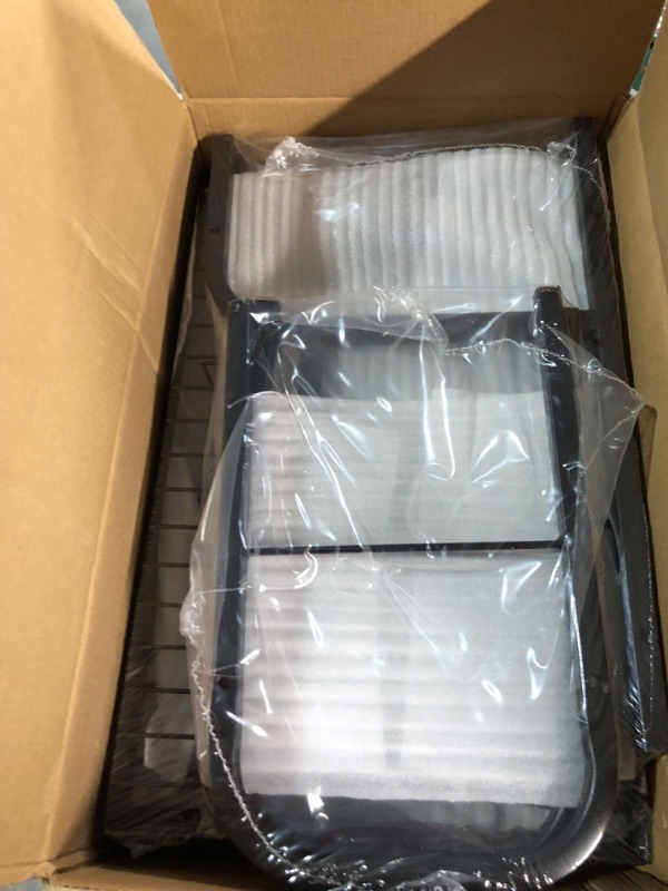 Photo 1 of 1Easylife Dish Drying Rack, 3 Tier Dish Rack with Tray Utensil Holder, (Gray)