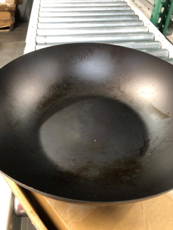 Photo 3 of  River Light Iron Frying Pan, 11.8 inches (30 cm), Induction Compatible, Wok, Made in Japan