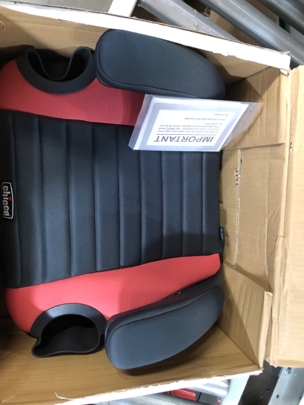 Photo 2 of Chicco GoFit Backless Booster Car Seat, Travel Booster Seat for Car, Portable Car Booster Seat for Children 40-110 lbs