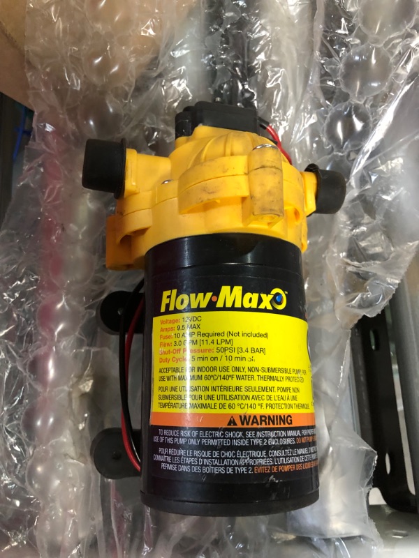 Photo 1 of Flow Max Water Pump for RVs