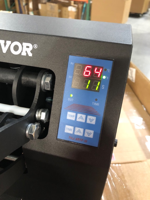 Photo 1 of VEVOR Heat Press 6x3.75Inch Curved Element Hat Press 