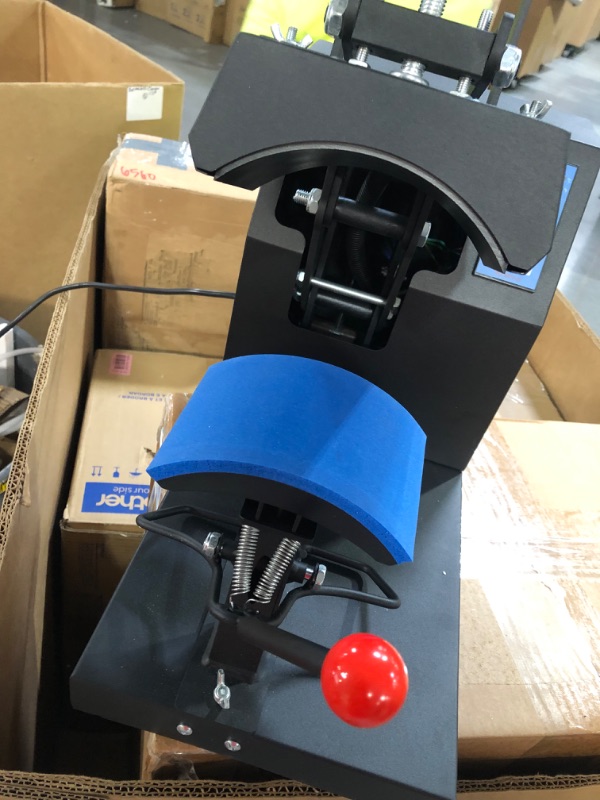 Photo 1 of VEVOR Heat Press 6x3.75Inch Curved Element Hat Press 