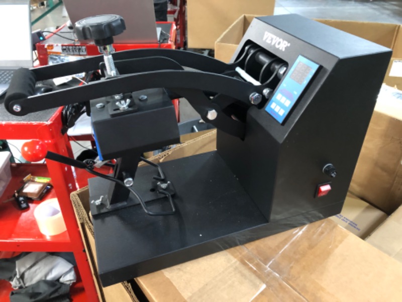 Photo 1 of VEVOR Heat Press 6x3.75Inch Curved Element Hat Press 