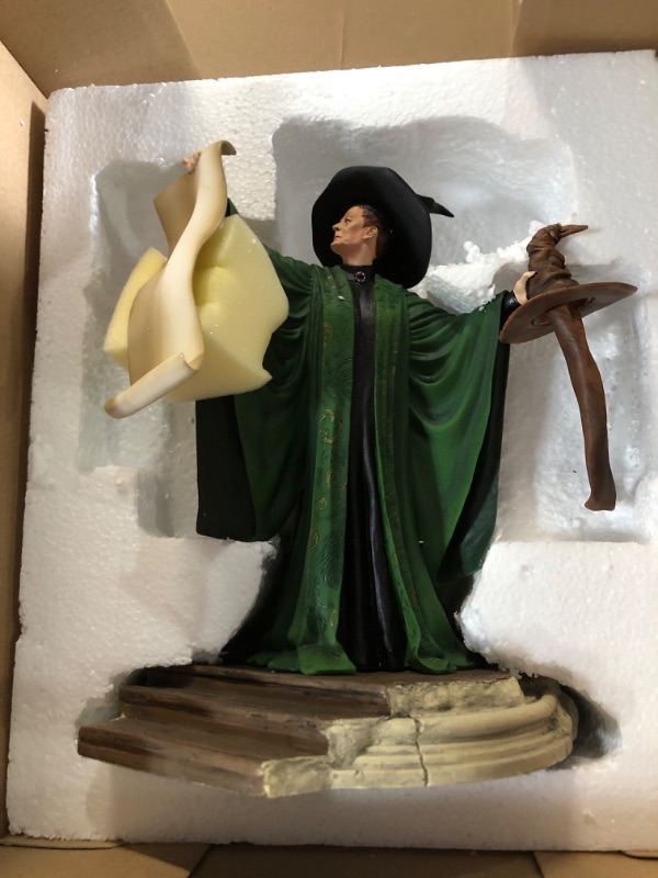 Photo 2 of Enesco Wizard World of Harry Potter Professor McGonagall Figurine, 7.5 Inch, Multicolor,6005064