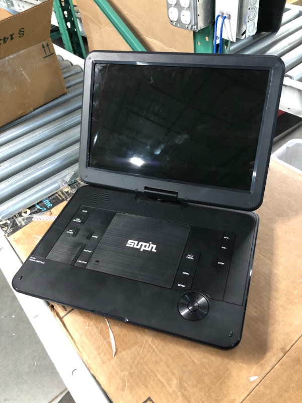 Photo 2 of SUNPIN 17.9" Portable DVD Player - NO CORDS, UNABLE TO TEST