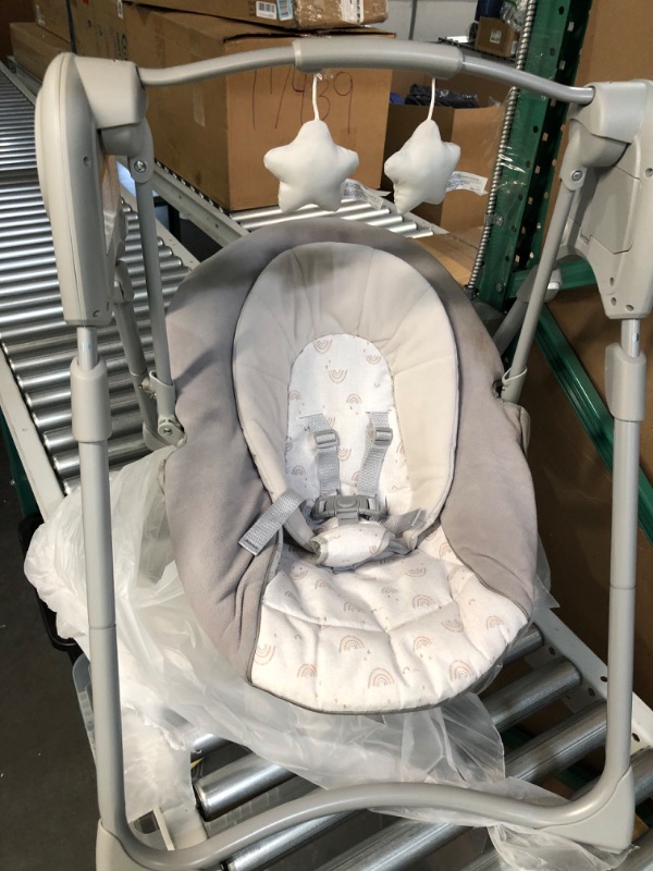 Photo 2 of Graco® Slim Spaces™ Compact Baby Swing, Reign