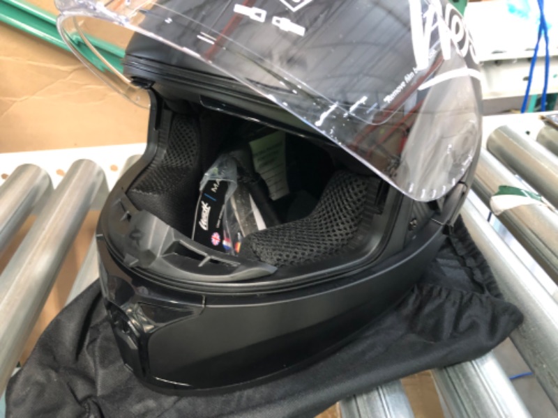 Photo 4 of Westt Full Face Helmet - Dirt Bike Helmets with Dual Visor DOT Approved Compact Lightweight - Storm X Grey Black White S (20.87-21.26 in) 