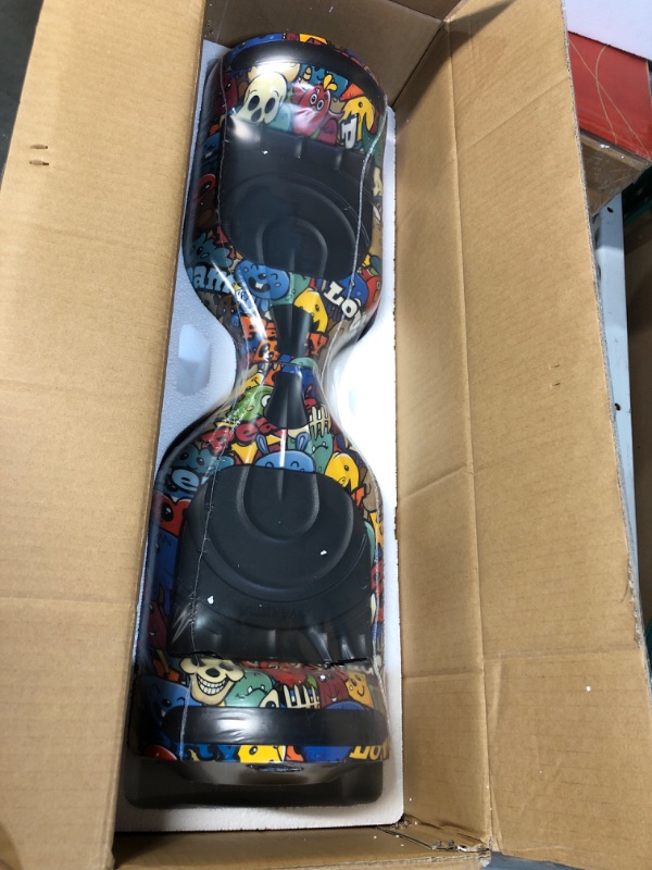 Photo 3 of HOVERSTAR Crystal Light Wheel Hoverboard 6.5 Inch - UNABLE TO TEST, FACTORY SEALED. 