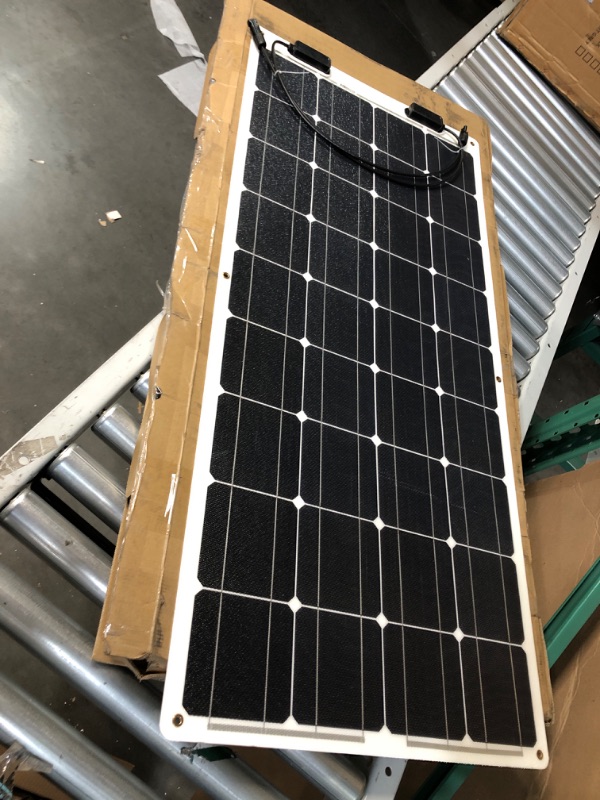 Photo 2 of Renogy Flexible Solar Panel 100 Watt 12 Volt Monocrystalline - 47.9 x 21 x 0.08 inches