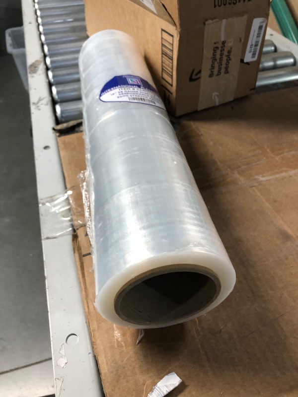 Photo 3 of 18" Stretch Film/Wrap 1200ft  Stretch Clear Cling Durable Adhering Packing 1 Pack 