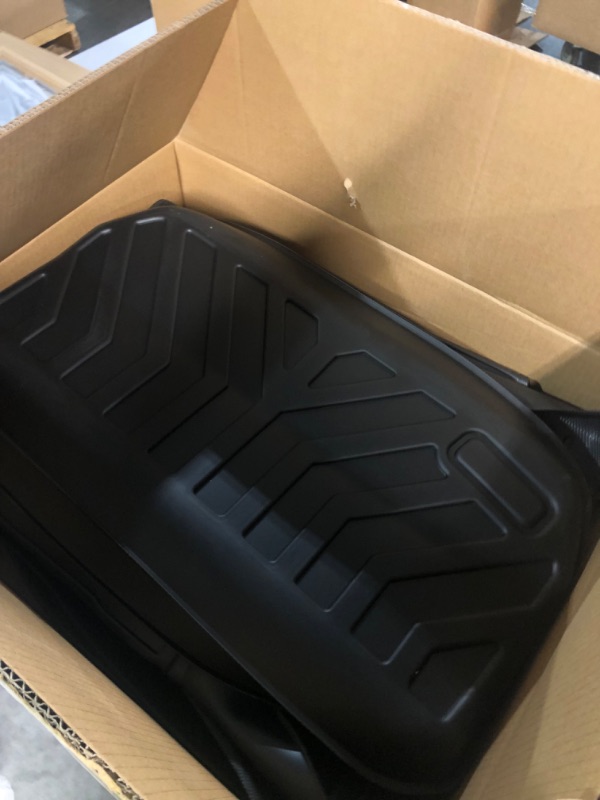 Photo 3 of (6 Pack) Tesla Model Y Floor Mats 2023 2022 2021 2020 3D Full Cover Front Rear Trunk Mats 