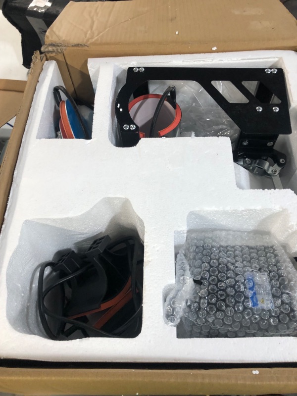 Photo 1 of *PARTS ONLY*
Slendor 5 in 1 Heat Press Machine 12x15 inch 360-Degree Swing Away Digital T Shirt Pressing Machine 