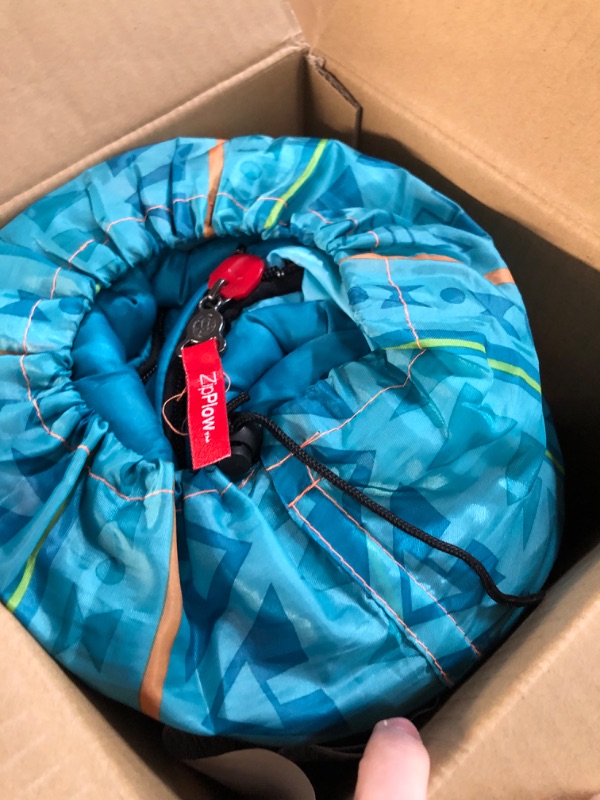 Photo 2 of Coleman 50 Degree Youth Sleeping Bag - Turquoise