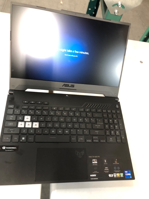 Photo 6 of ASUS TUF Dash F15 (FX517ZR-F15.I73070) 15.6" 144Hz Full HD IPS-Level Gaming Laptop w / RTX 3070 8GB GDDR6 (Core i7-12650H) *read*