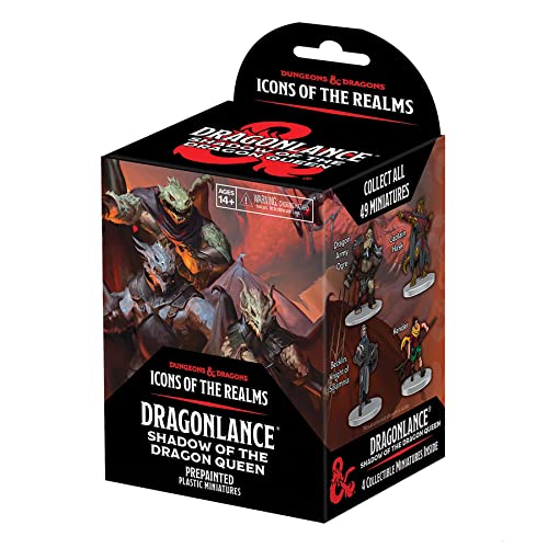 Photo 1 of Dungeons & Dragons D&D Icons of the Realms: Dragonlance Booster (Set 25) - 4 Figure Set, Randomly Assorted, Pre-Painted, Contains Small, Medium & Larg