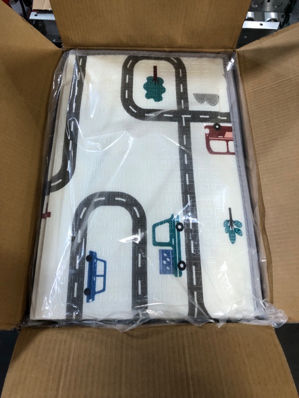 Photo 1 of Baby Playpen with Mat, 47"x47"x26.5" with 0.4" Foldable Playmat