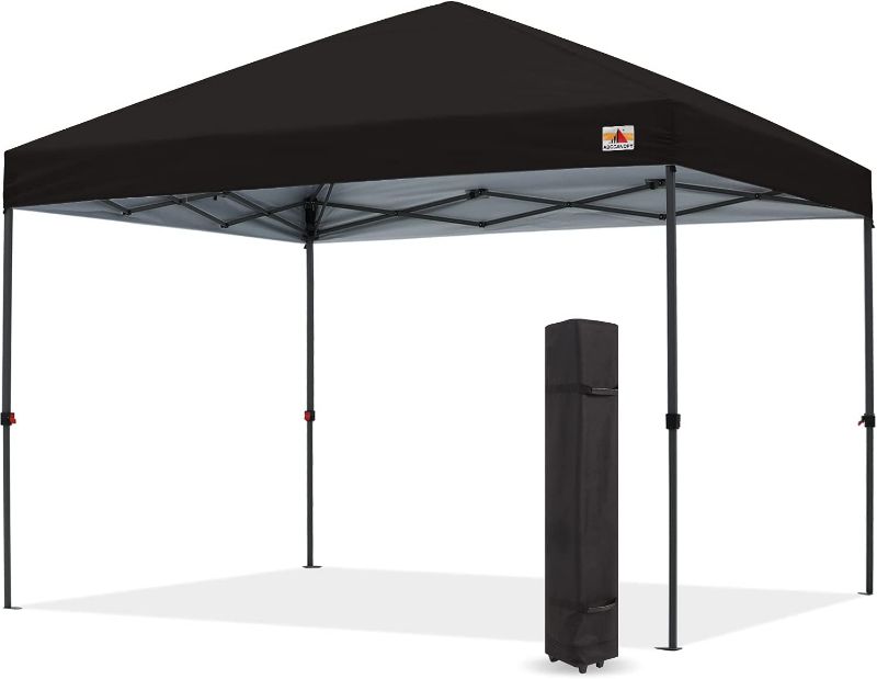 Photo 1 of ABCCANOPY Durable Easy Pop up Canopy Tent 10x10 Black