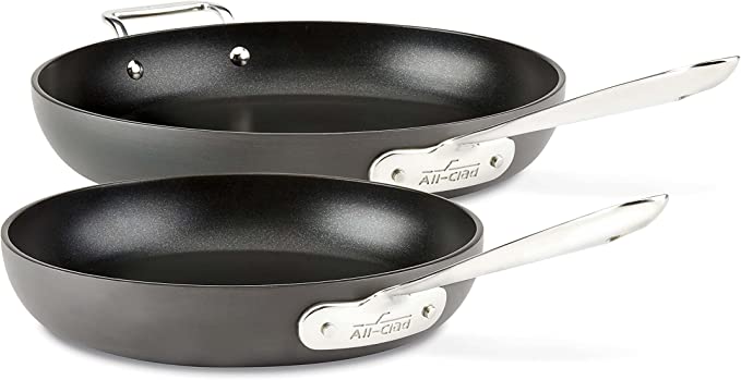 Photo 1 of **SEE NOTES**
All-Clad HA1 Hard Anodized Nonstick 2 Piece Fry Pan Set 10, 12 Inch