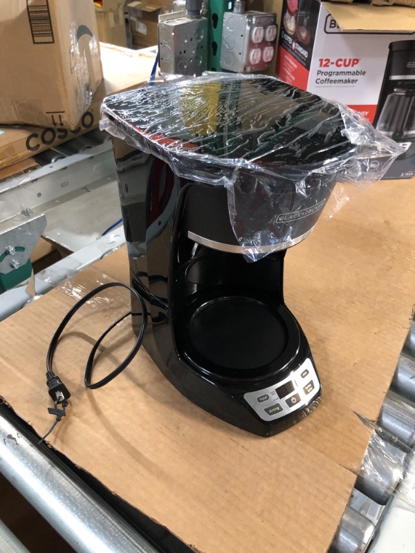 Photo 2 of ***MISSING PARTS - SEE NOTES*** BLACK+DECKER 12-Cup Programmable Coffeemaker, Black, CM1070B-1
