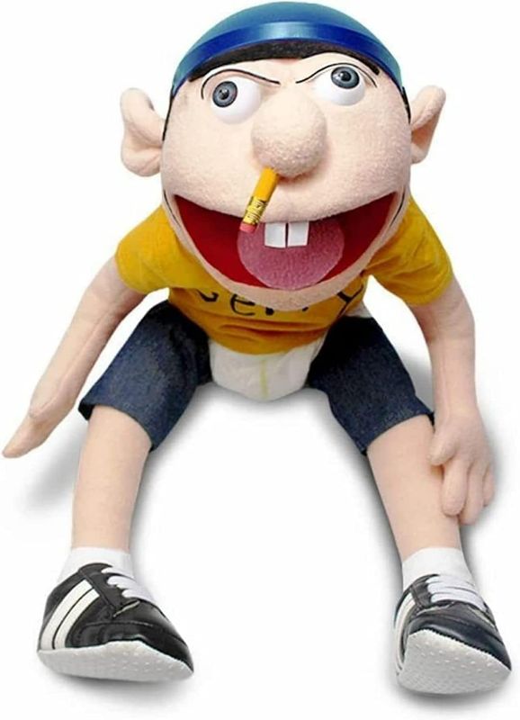 Photo 1 of Jeffy Puppet Hand Puppet Plushie Toy 24inch Tall Funny Puppet's Toy with Working Mouth