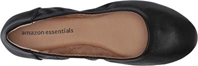 Photo 3 of Amazon Essentials Women's Belice Ballet Flat SIZE 8.5 WIDE 