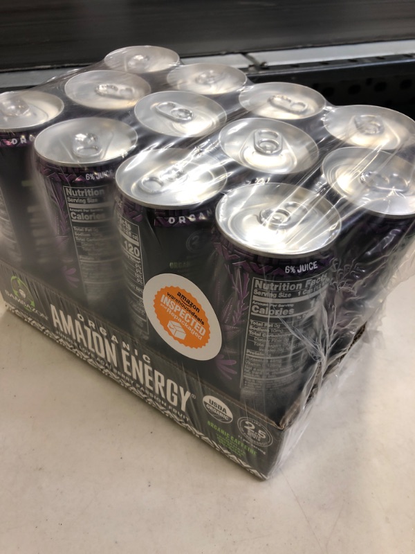 Photo 2 of 12 PACK ORGANIC AMAZON ENERGY JUNGLE LOVE ACAI BERRY PASSION FRUIT, EXP 26NOV2022