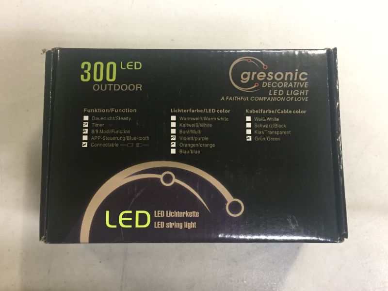 Photo 1 of Gresonic Decorative LED Light 300 LED Outdoor 