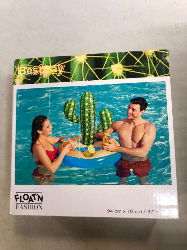 Photo 2 of 
Inflatable Cactus Drink Holder, Inflatable Cactus Drink Holder with 6 Hole Capacity Drinks for Summer Pool Hawaii Themed Party Supplies, Summer Pool Party