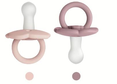 Photo 1 of Astrid Classic Silicone Pacifier?Ether/Sage?
2 pack (4 pcs total)