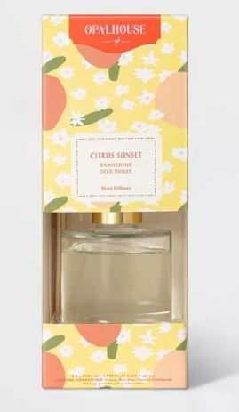 Photo 1 of 118.3ml Boxed Citrus Sunset Reed Diffuser Set - Opalhouse™
