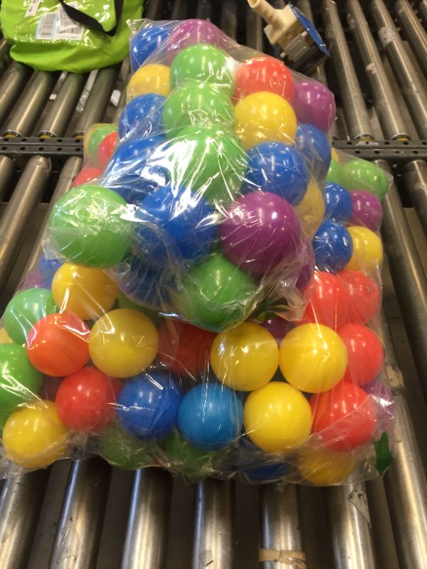 Photo 1 of 2 bags of ball pit balls 