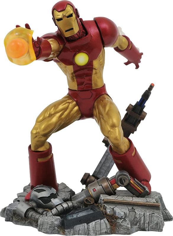 Photo 1 of DIAMOND SELECT TOYS Marvel Gallery: Iron Man PVC Statue, Multicolor, 9 inches
