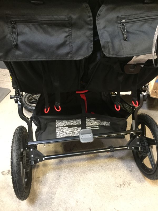 Photo 6 of BOB Gear Revolution Flex 3.0 Duallie Double Jogging Stroller, Graphite Black Graphite Black Double