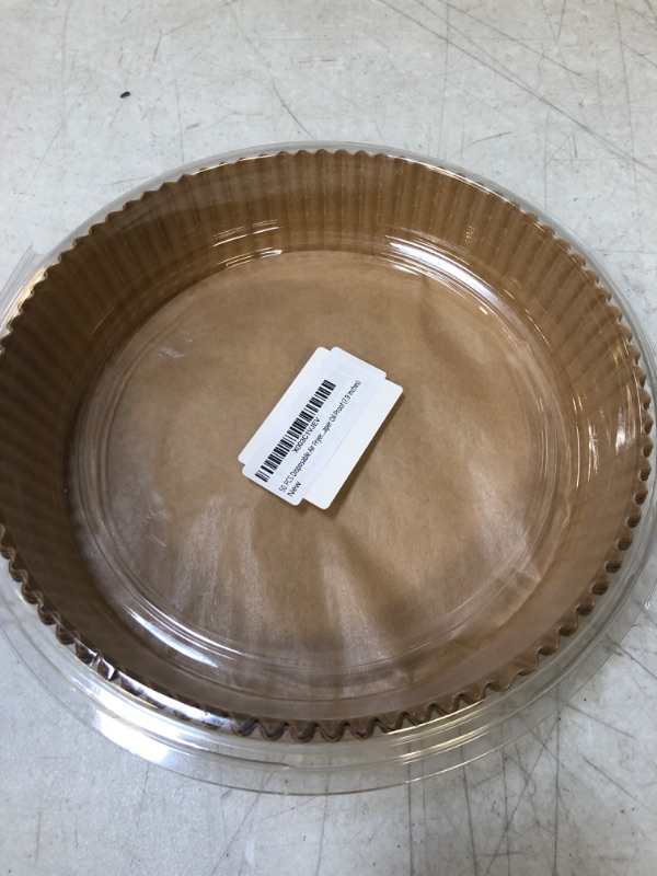 Photo 1 of Air Fryer Liners 110pcs, Air Fryer Disposable Paper Liner, 6.3inch Round Non-stick Air Fryer Parchment Paper Liners, Oil-proof, Water-proof, Food Grade Baking Paper for Cooking Roasting Microwave Oven