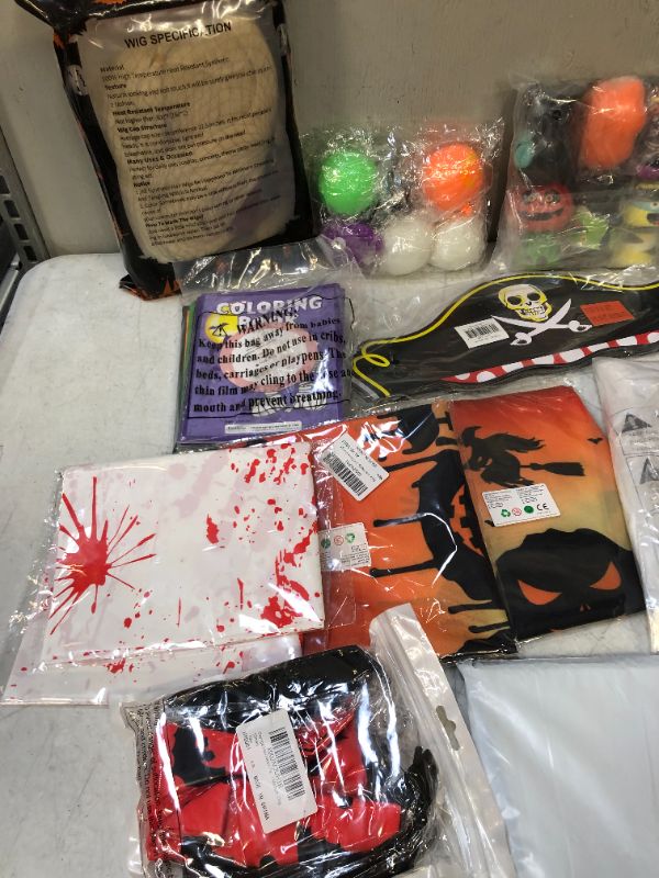 Photo 3 of 19pcs halloween misc bag lot , all new items all halloween decor toys or accessories 