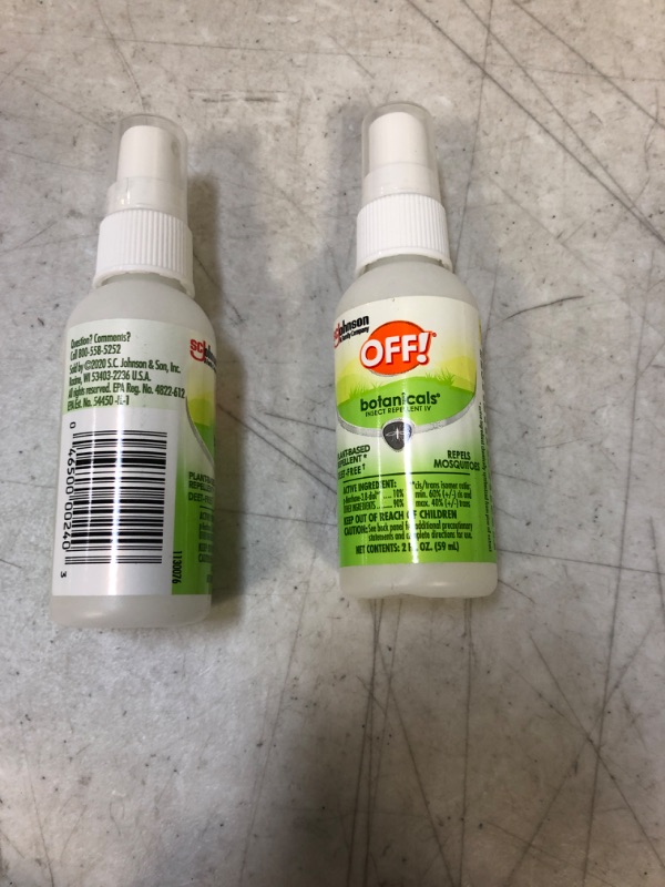 Photo 2 of 2 COUNT OFF! Botanicals Insect Repellent IV 2 Fl Oz 