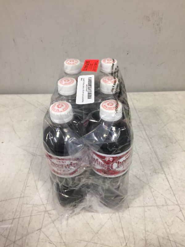 Photo 3 of (6pack) 16.9oz cherry soft drink plastic bottles --EXPIRED DATE NOT LISTED, ALL IT SHOWS IS 2217---
