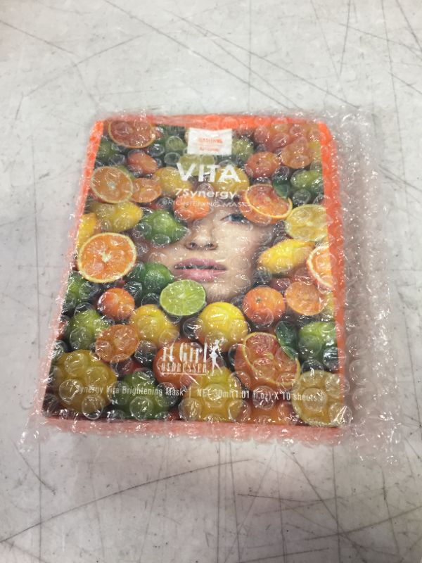 Photo 2 of [Made In korea]IT GIRL ONDRESSER Vita 7Sysnergy Vitalizing Refreshing Mask 30ml 1.01fl. oz 10 Sheets (7Sysnergy Vita)… (7Synergy Vita)…
