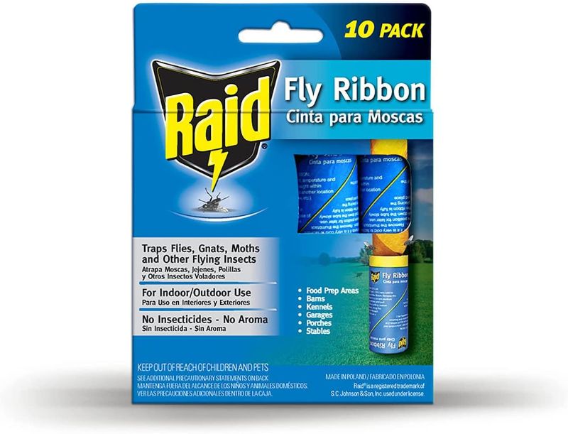 Photo 1 of 4----Raid FR10-RAID Fly Ribbon, 10 Count
