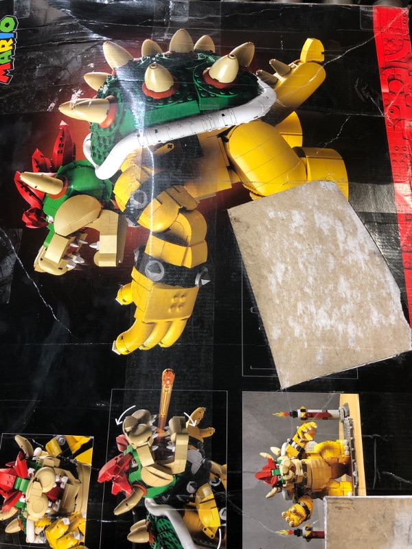 Photo 4 of LEGO Super Mario The Mighty Bowser 71411 Building Toy Set; Collectible Gift for Adult Fans (2,807 Pieces)
