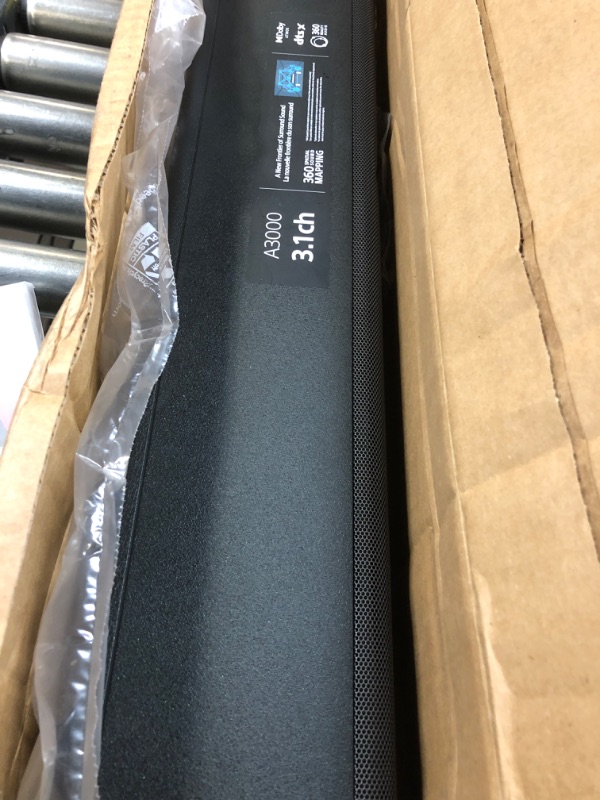 Photo 2 of Sony HT-A3000 3.1ch Dolby Atmos Soundbar Surround Sound Home Theater with DTS:X and 360 Spatial Sound Mapping, works with Google Assistant
