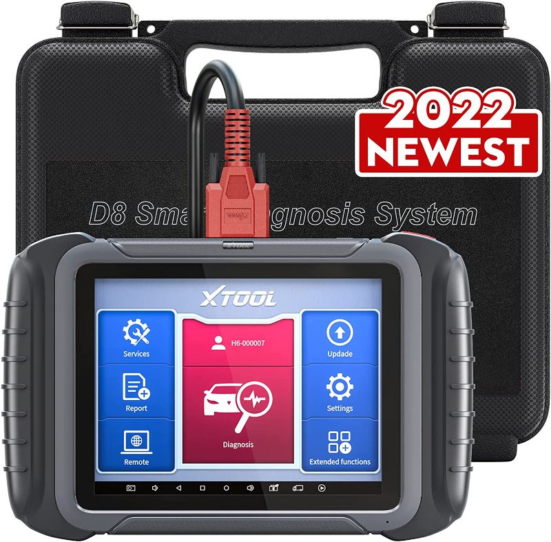 Photo 1 of XTOOL D8 Diagnostic Scan Tool with 3 Years Updates($600 Value), 2022 Newest, CAN FD, ECU Coding, 38+ Resets, Full Bi-Directional Control, All Systems Diagnostics, Key Programming, Crankshaft Relearn
